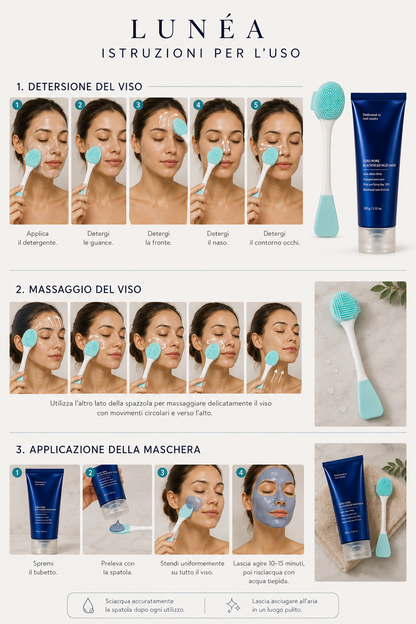 LUNÉA Skin Brush 3 in 1